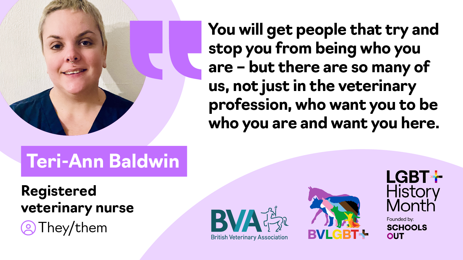 LGBT+ History Month role models: Teri-Ann Baldwin Image