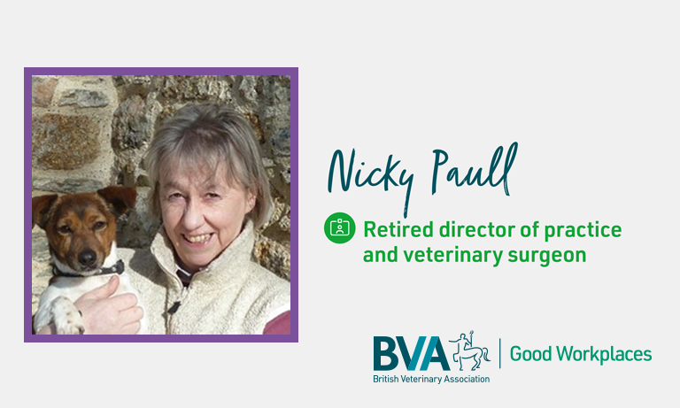 Talking about pay in the veterinary professions: Nicky Paull Image