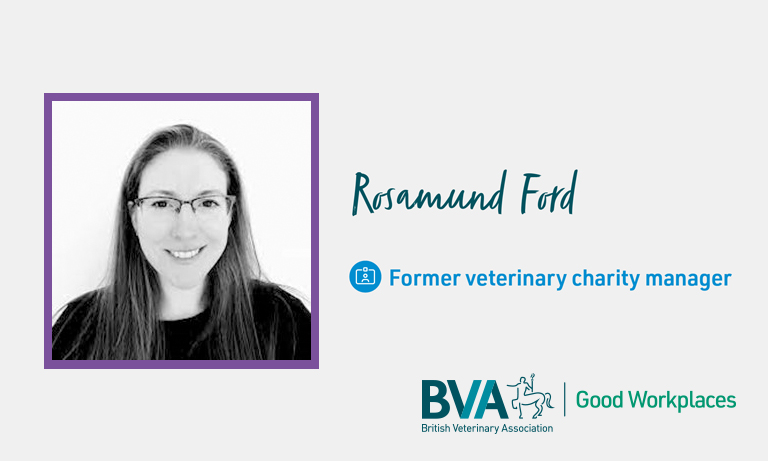 Talking about pay in the veterinary professions: Rosamund Ford Image